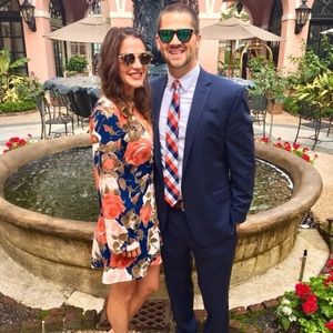 Lulu’s Floral Wrap Dress